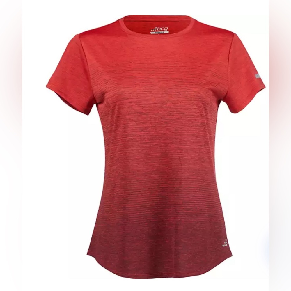 BCG Women's Ombre Short Sleeve T-shirt size medium good condition